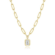 Petite Diamond Link Necklace - 1.54ct