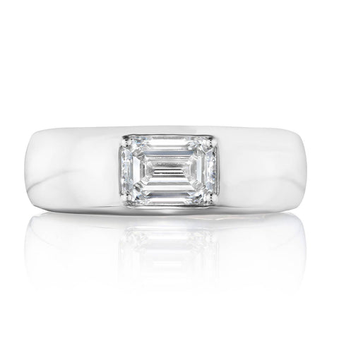 Domed Diamond Ring - 1.02ct