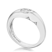 Domed Diamond Ring - 0.52ct