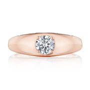 Domed Diamond Ring - 0.52ct