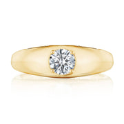 Domed Diamond Ring - 0.52ct