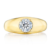 Domed Diamond Ring - 1.02ct