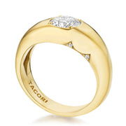 Domed Diamond Ring - 1.02ct