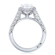 Oval Bloom Engagement Ring