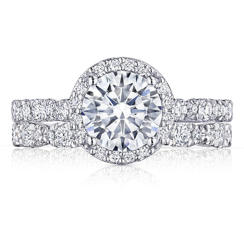 Round Bloom Engagement Ring