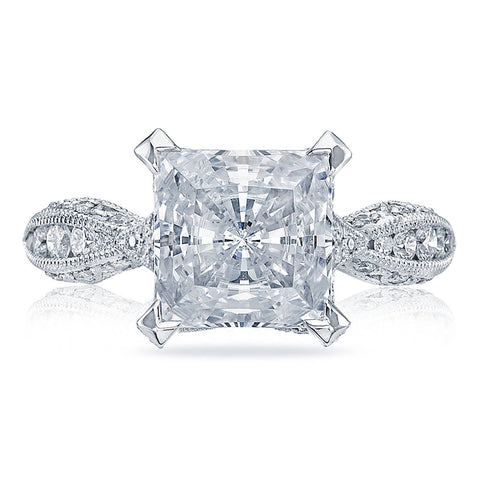 Princess Solitaire Engagement Ring