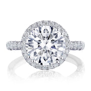 Round Bloom Engagement Ring