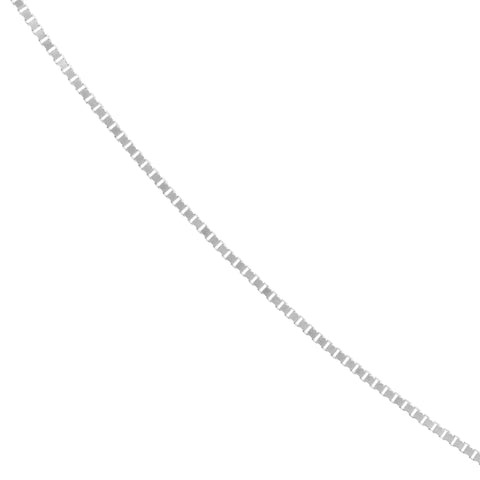 0.96mm Box Chain with Slider Bead