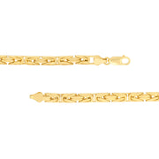 5.20mm Square Beveled Byzantine Chain