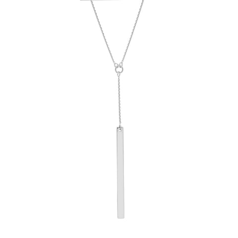 Lariat Bar Adjustable Necklace