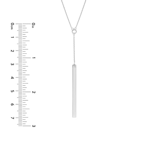 Lariat Bar Adjustable Necklace