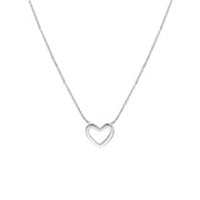 Mini Open Heart Necklace