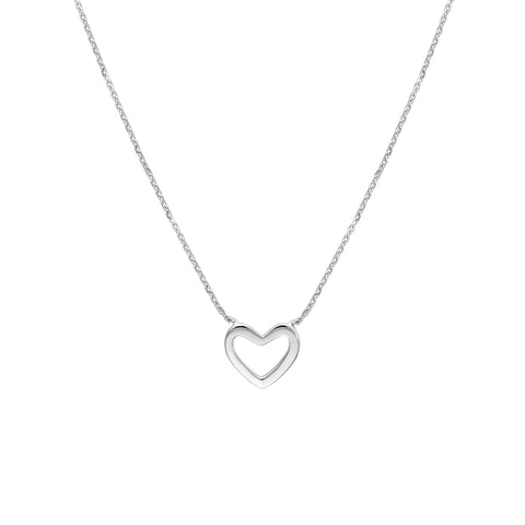 Mini Open Heart Necklace