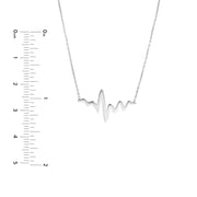 Heartbeat Adjustable Necklace