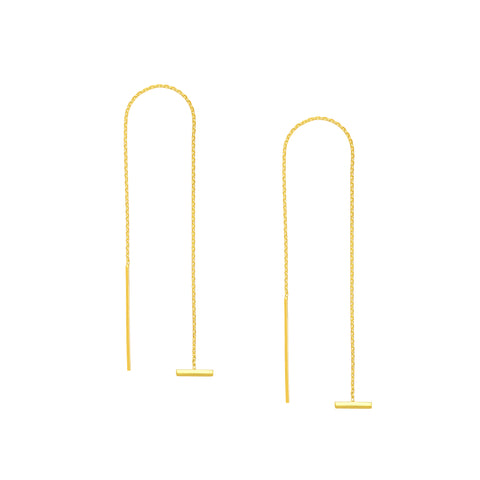 Staple Bar Threader Earrings