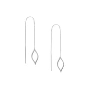 Open Marquise Threader Earrings