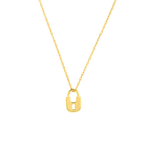 So You Mini Lock Adjustable Necklace