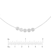 Mini Disc Quintet Adjustable Choker