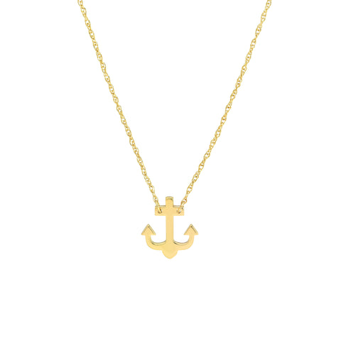 So You Mini Anchor Adjustable Necklace