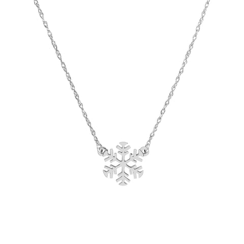 So You Mini Snowflake Adjustable Necklace