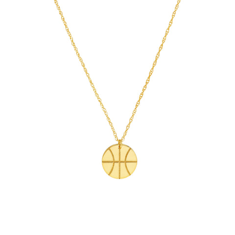 So You Mini Basketball Adjustable Necklace