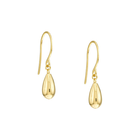 Bombe Teardrop Earrings on Fish Hooks