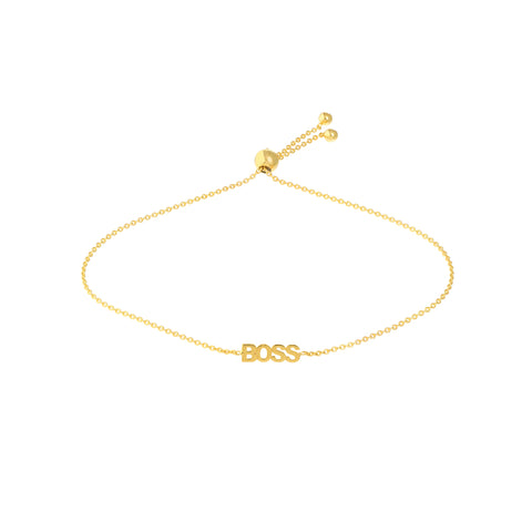 Mini Boss Bolo Bracelet