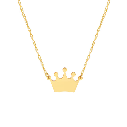 So You Mini Crown Adjustable Necklace