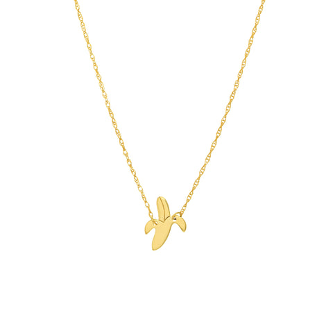 So You Mini Banana Adjustable Necklace