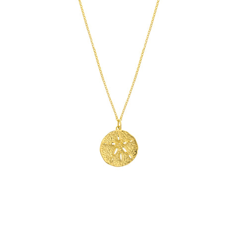 Sand Dollar Medallion Necklace