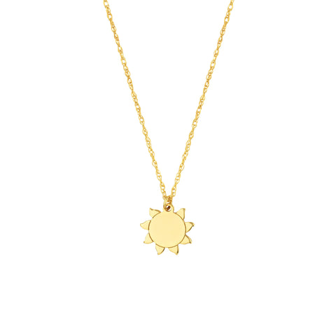 So You Mini Sun Adjustable Necklace