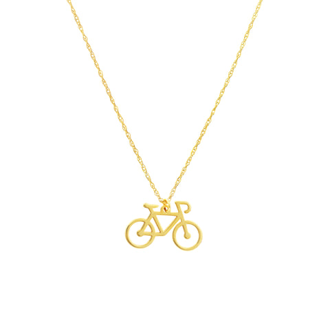 So You Mini Bicycle Adjustable Necklace