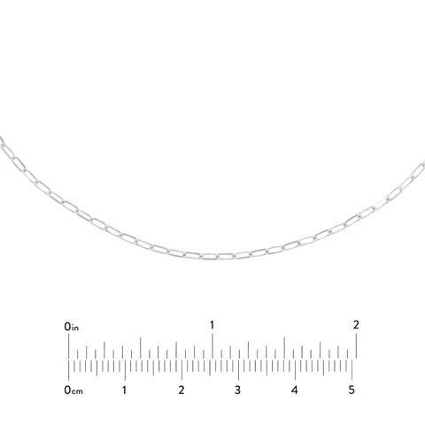 1.7mm Paper Clip Choker Chain