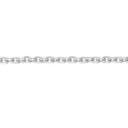 Diamond-Cut Cable Choker Chain