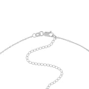 Diamond-Cut Cable Choker Chain