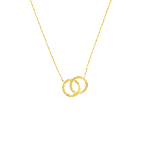 Interlocked Circles Necklace