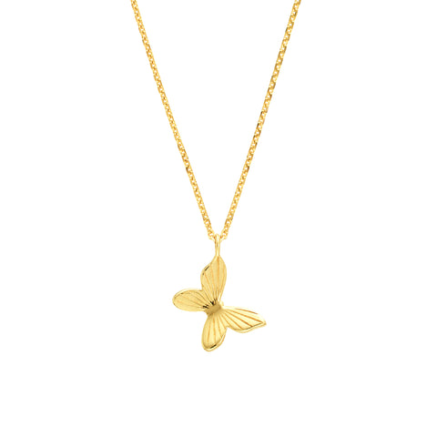 Tilted Butterfly Necklace