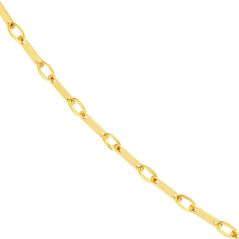 1.85 mm Handmade Flat Link Chain