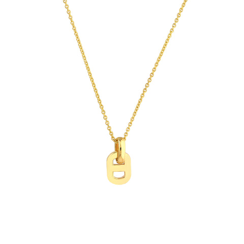 Flat Mariner Link Necklace