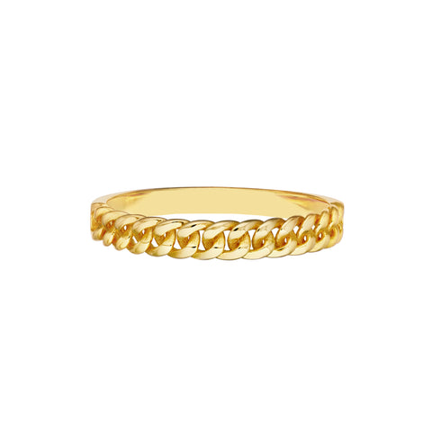 Curb Chain Design Ring