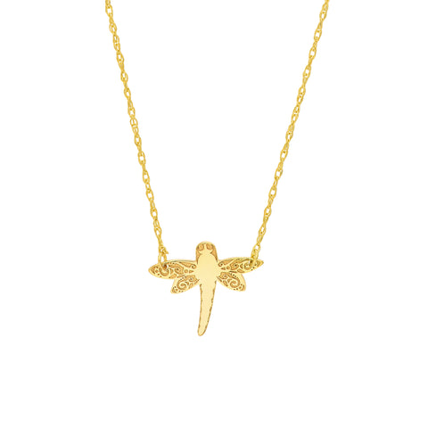 So You Dragonfly Necklace