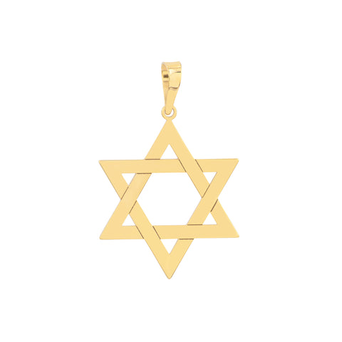 Star of David Woven Pendant