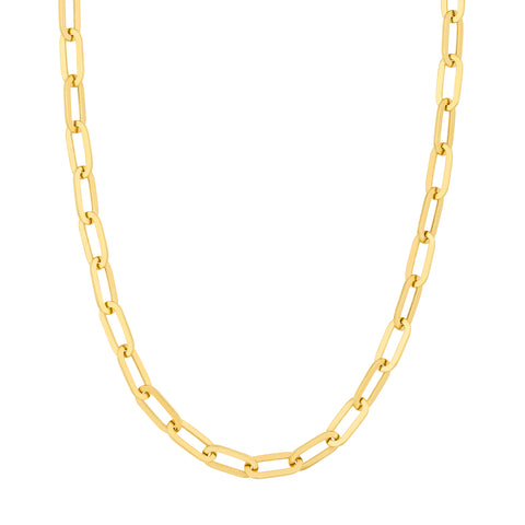 Hollow Oval Link Chain