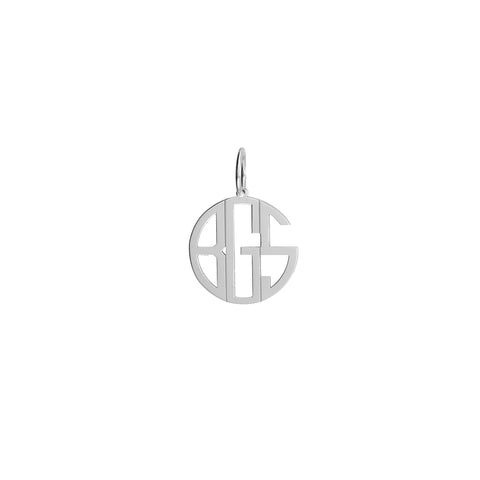 Cutout Monogram Charm