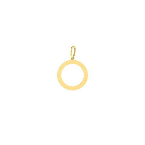 Circle Ring Engravable Charm