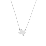 States Plain Map Necklace