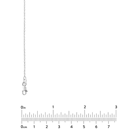 1.2mm Pendant Rope Chain with Lobster Lock