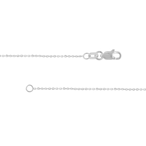 0.8mm D/C Cable Chain with Lobster Lock