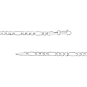 3.9mm Figaro Chain with Lobster Lock