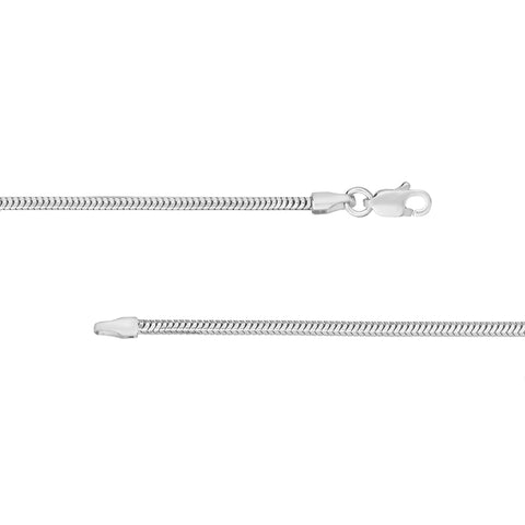 1.9mm Snake Chain with Lobster Lock